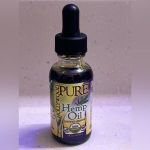 Hollywood Beauty Pure Organic Hemp Oil ( hair and skin oil ) 1 fl oz